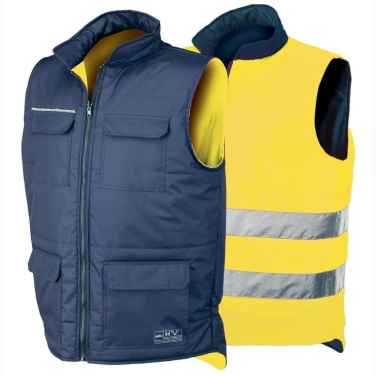 Wendbare Hochsichtbarkeit-Weste Revers ISSA LINE - 04069