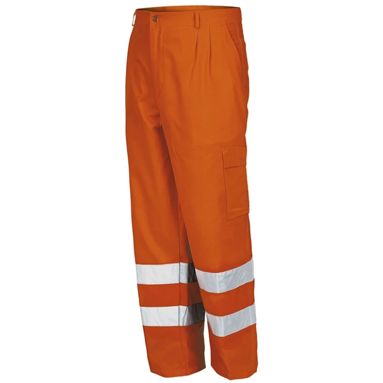 Arbeitshose mit hoher Sichtbarkeit Multitasche Issa Line AV 8430N