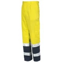 Arbeitshose mit hoher Sichtbarkeit Multitasche Issa Line AV 8430N