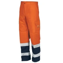 Arbeitshose mit hoher Sichtbarkeit Issa Line Hi-vis Fustagno 8532