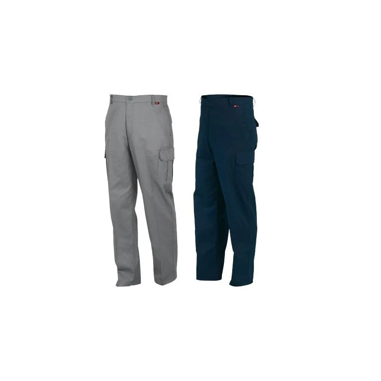 Leichte Sommer-Arbeitsbundhose 100% Baumwolle Summer ISSA - 8031