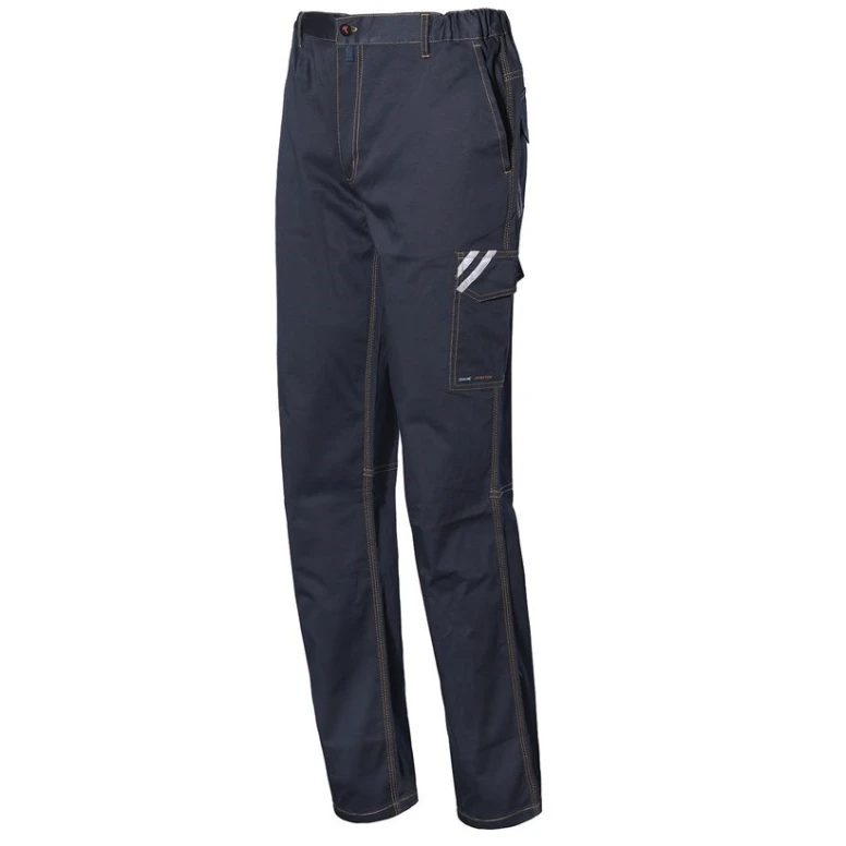 Stretch-Multitaschen-Arbeitsbundhose Issa Line Start Heavy 8036BW