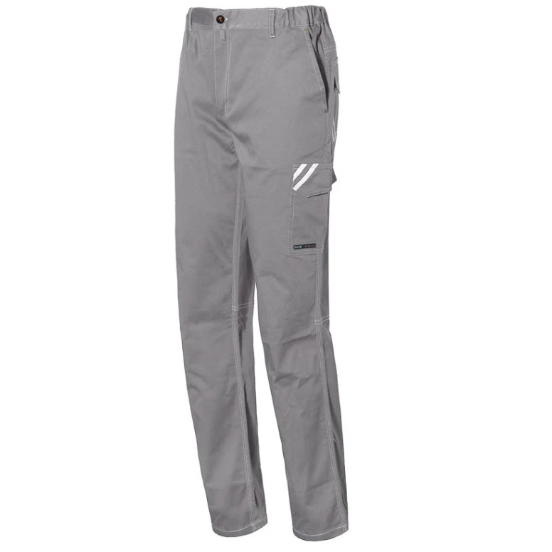 Stretch-Multitaschen-Arbeitsbundhose Issa Line Start Heavy 8036BW