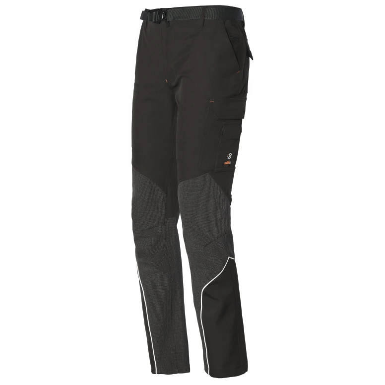 Winter-Arbeitsjeans Technisch Extreme Linie ISSA LINE aus Softshell 8833B Stretch Gepolstert Fleece-Wattiert Wasserdicht