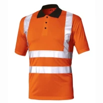 Basic-Polo für hohe Sichtbarkeit ISSA LINE - 08184