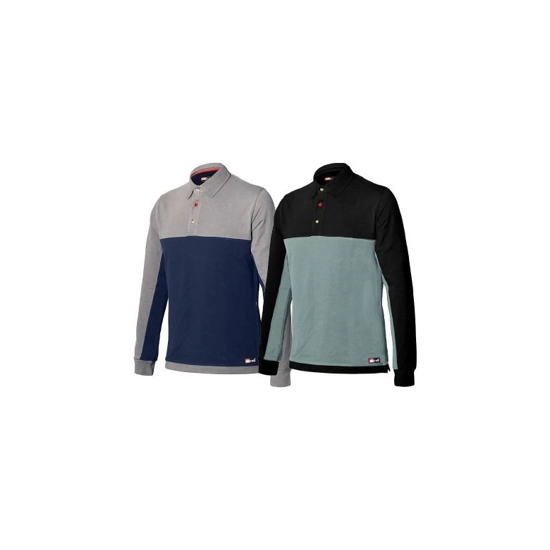 Stretch-Polo mit langen Ärmeln Issa Line - 8776