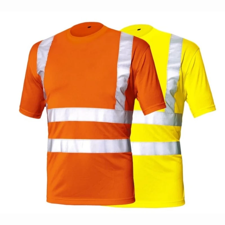 Basic Hochsichtbarkeit T-Shirt ISSA LINE - 08183