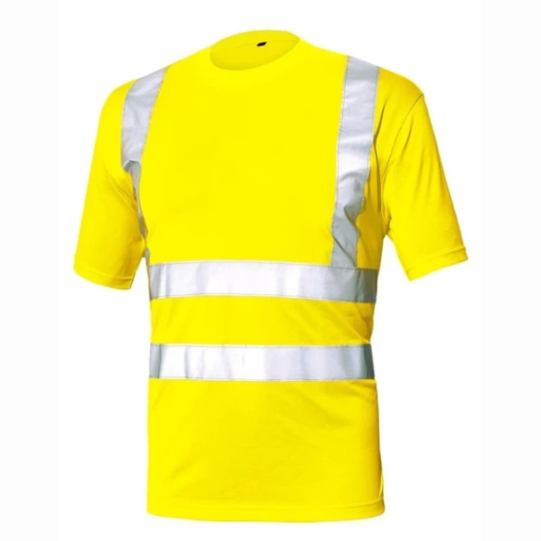 Basic Hochsichtbarkeit T-Shirt ISSA LINE - 08183
