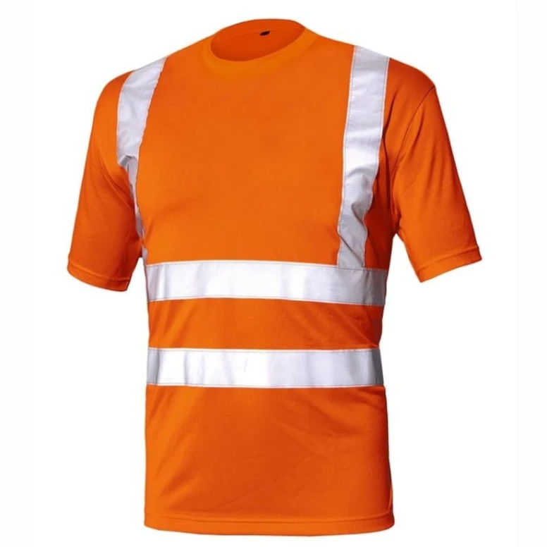 Basic Hochsichtbarkeit T-Shirt ISSA LINE - 08183