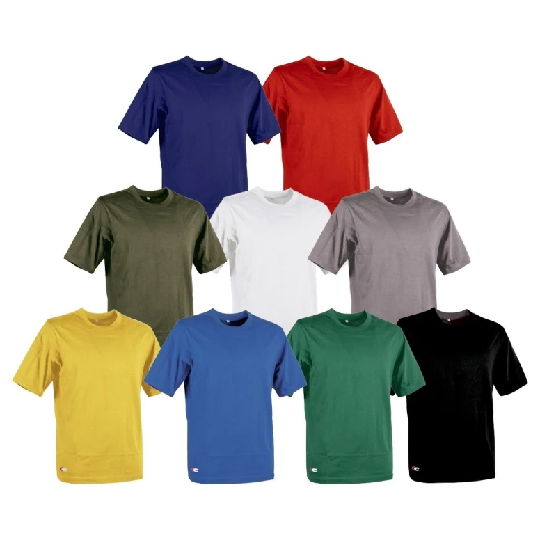 5 Stück - Arbeit T-Shirt Cofra Zanzibar 100% Baumwolle V036-0-B0A