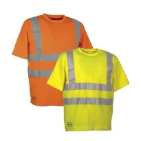 Arbeit T-Shirt mit hoher Sichtbarkeit Cofra Alert V118-1-00