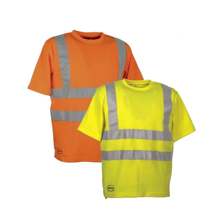 Arbeit T-Shirt mit hoher Sichtbarkeit Cofra Alert V118-1-00