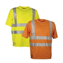 Arbeit T-Shirt mit hoher Sichtbarkeit Cofra Danger V115-1-00