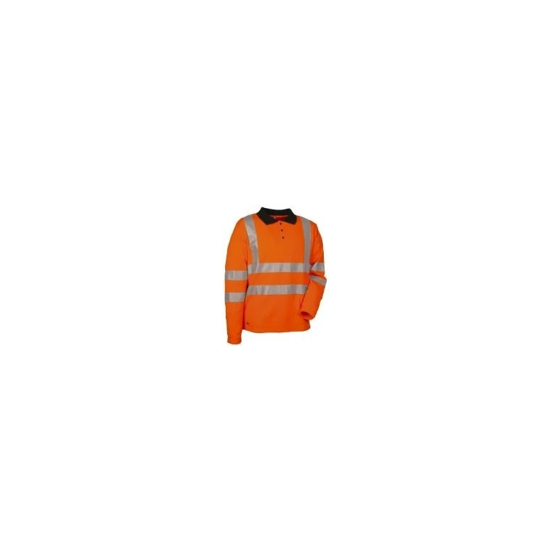 Hochsichtbare Arbeits-Polo Cofra New Highway V111-2-00