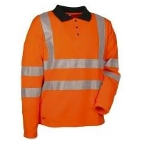 Hochsichtbare Arbeits-Polo Cofra New Highway V111-2-00