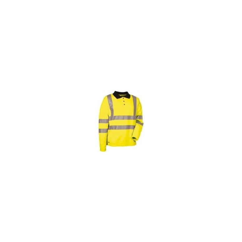 Hochsichtbare Arbeits-Polo Cofra New Highway V111-2-00