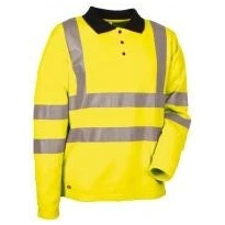 Hochsichtbare Arbeits-Polo Cofra New Highway V111-2-00