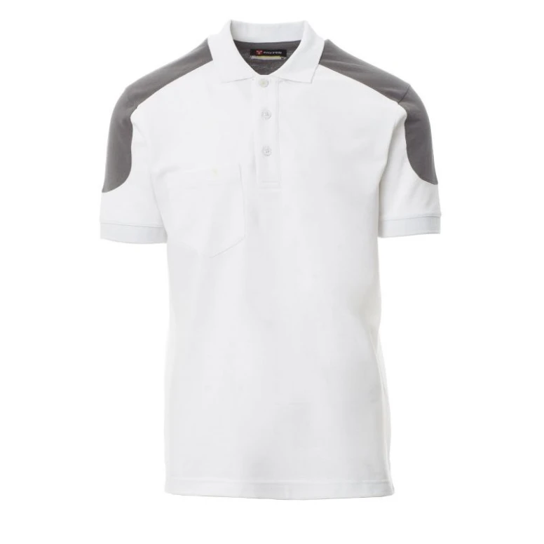 Zweifarbiges Kurzarm-Arbeits-Polo Company - Payper