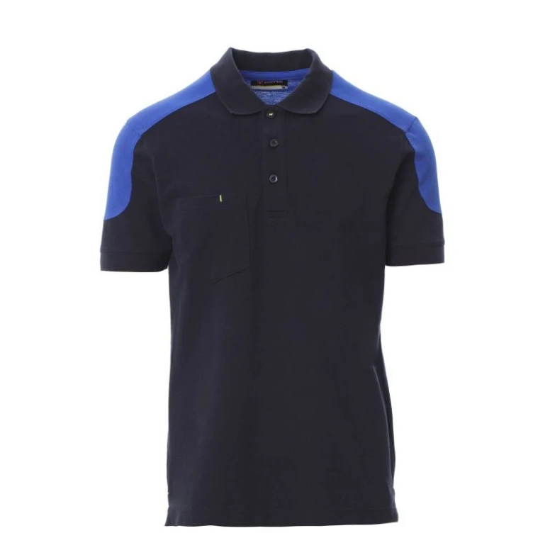 Zweifarbiges Kurzarm-Arbeits-Polo Company - Payper