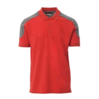 Zweifarbiges Kurzarm-Arbeits-Polo Company - Payper