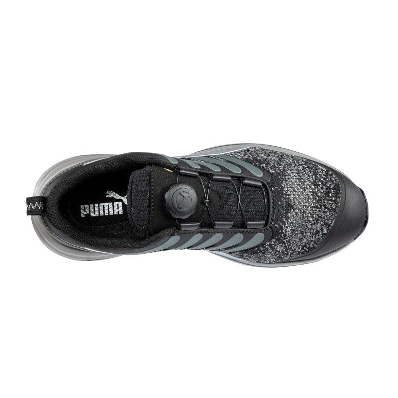 Puma Charge Black Disc Low mit BOA-Verschluss S1P HRO ESD SRC 644541 Sicherheitsschuhe
