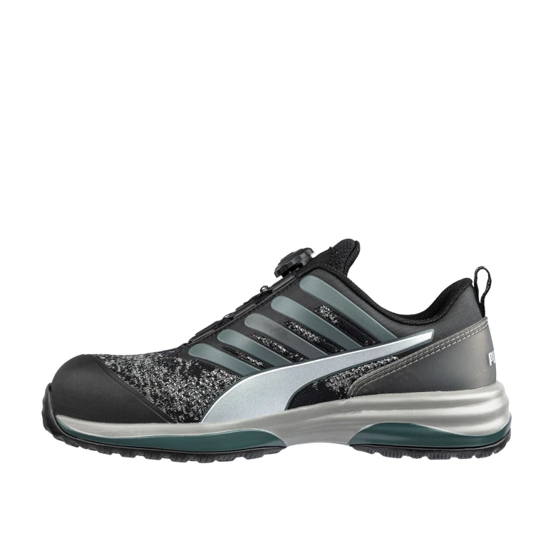 Puma Charge Black Disc Low mit BOA-Verschluss S1P HRO ESD SRC 644541 Sicherheitsschuhe