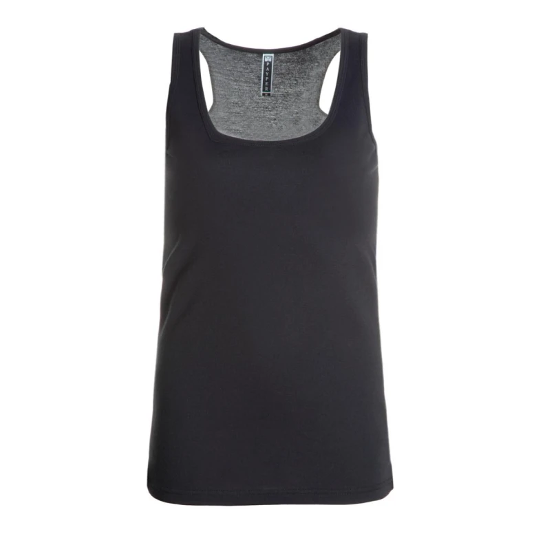 Weit ausgeschnittener Rundhals-Singlet 100% Baumwolle Look Man - Payper