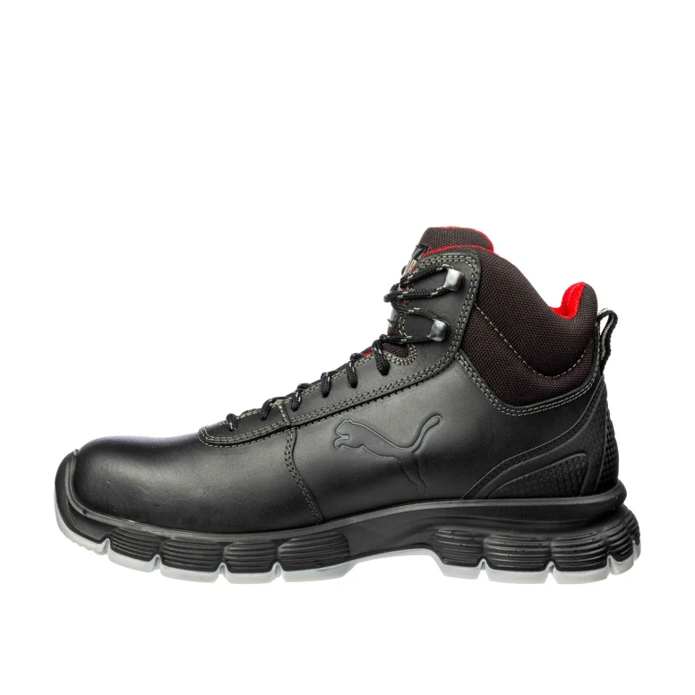 Sicherheitsschuhe Puma Condor Black Mid S3 ESD SRC 630101