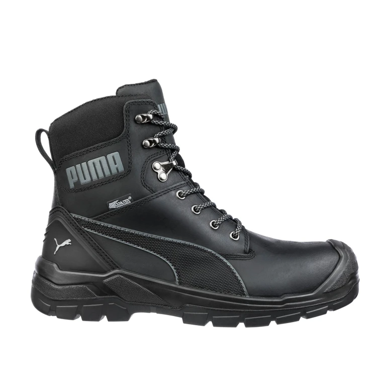 Sicherheitsschuhe Puma Conquest Black CTX High S3 HRO WR SRC 630730