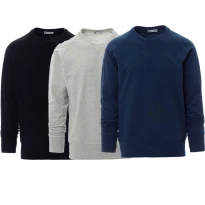 Arbeits-Sweatshirt mit Raglanärmeln und elastischem Saum Malibu+ Damen - Payper MALIBU+ LADY