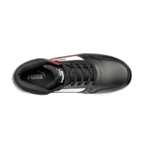 Sicherheitsschuhe Puma Frontcourt Black/White/Red Mid S3 FO HRO ESD SRC 630050