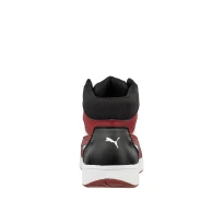 Sicherheitsschuhe Puma Frontcourt Black/White/Red Mid S3 FO HRO ESD SRC 630050
