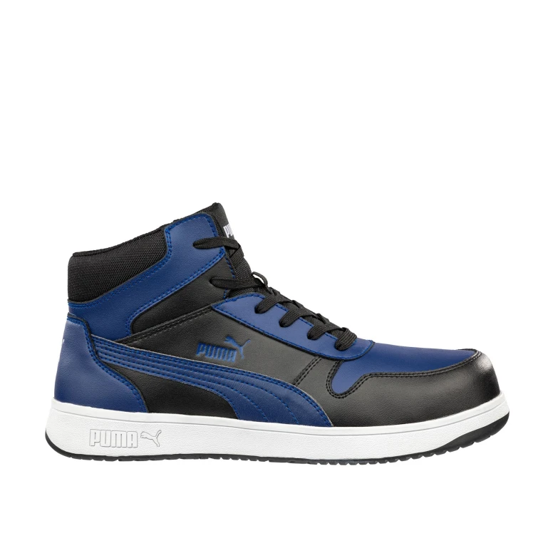 Sicherheitsschuhe Puma Frontcourt Blue/Black Mid S3 FO HRO ESD SRC 630070