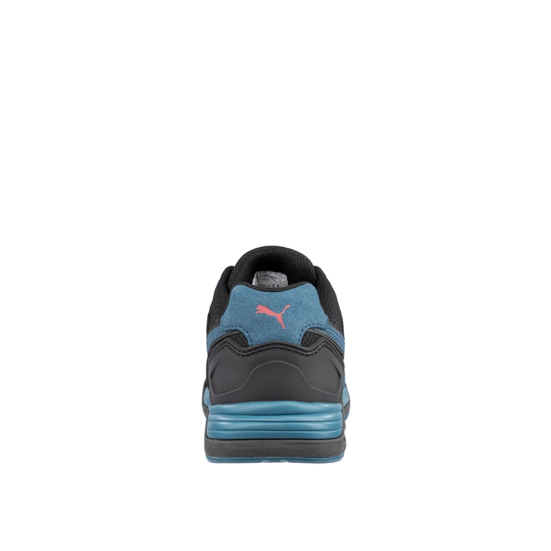 Sicherheitsschuhe Puma Frontside Black/Blue Low S1P HRO ESD SRC 644660