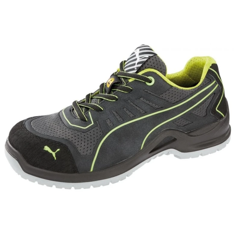 Sicherheitsschuhe Puma Fuse TC Green Low S1P ESD SRC 644210