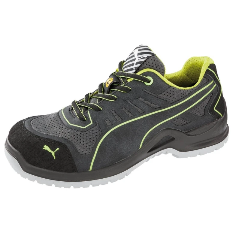 Sicherheitsschuhe Puma Fuse TC Green Low S1P ESD SRC 644210