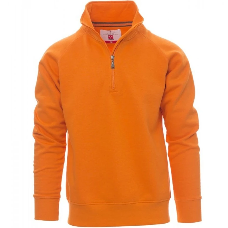 Arbeits-Sweatshirt mit halbem Reißverschluss, verstärkten Ärmeln und Nähten Miami+ - Payper AY 7525