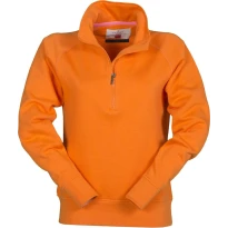 Arbeits-Sweatshirt mit halbem Reißverschluss, verstärkten Ärmeln und Nähten Miami+ Damen - Payper MIAMI LADY+