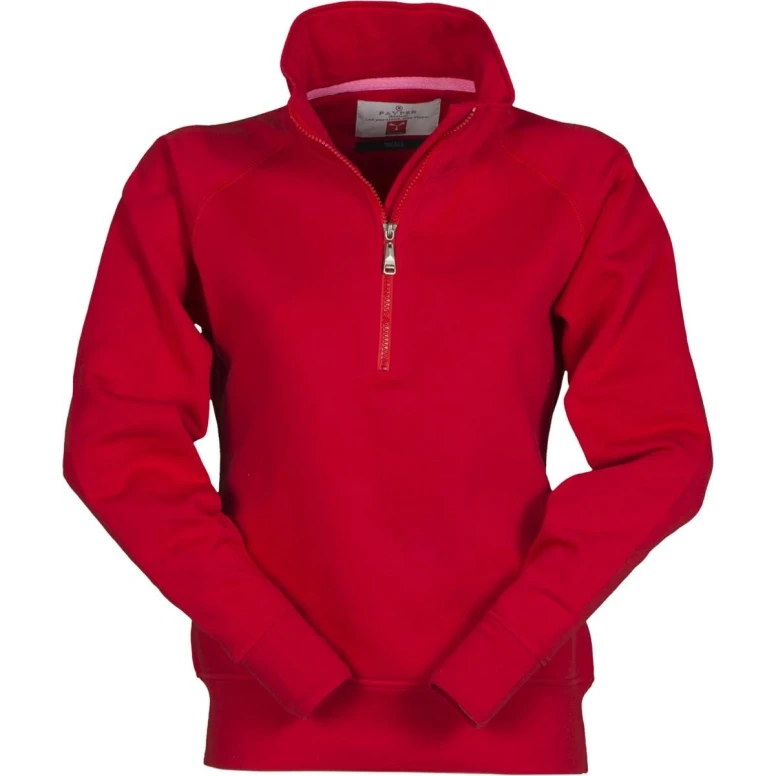 Arbeits-Sweatshirt mit halbem Reißverschluss, verstärkten Ärmeln und Nähten Miami+ Damen - Payper MIAMI LADY+