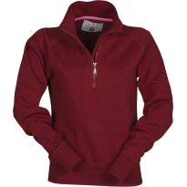 Arbeits-Sweatshirt mit halbem Reißverschluss, verstärkten Ärmeln und Nähten Miami+ Damen - Payper MIAMI LADY+