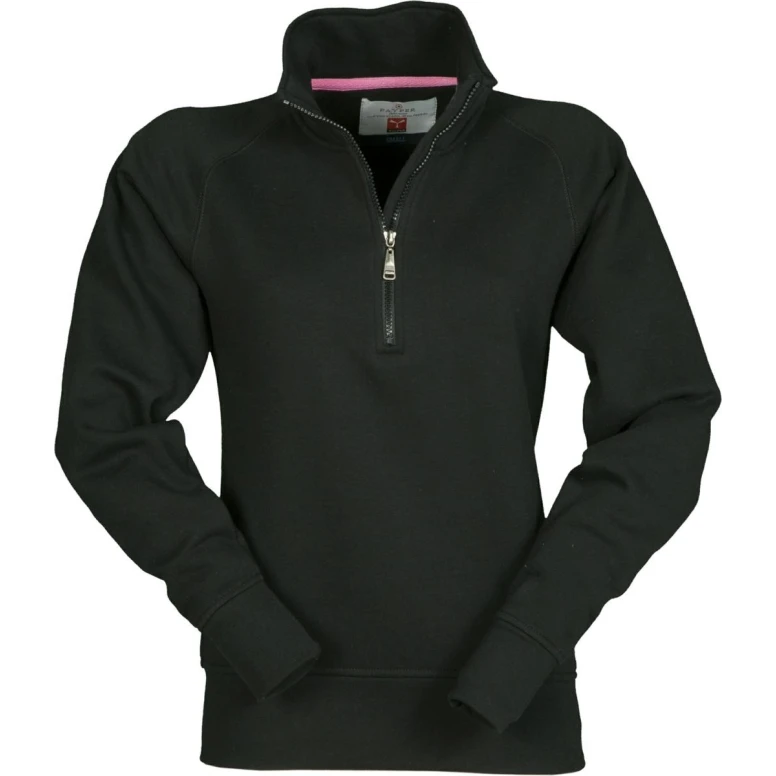 Arbeits-Sweatshirt mit halbem Reißverschluss, verstärkten Ärmeln und Nähten Miami+ Damen - Payper MIAMI LADY+