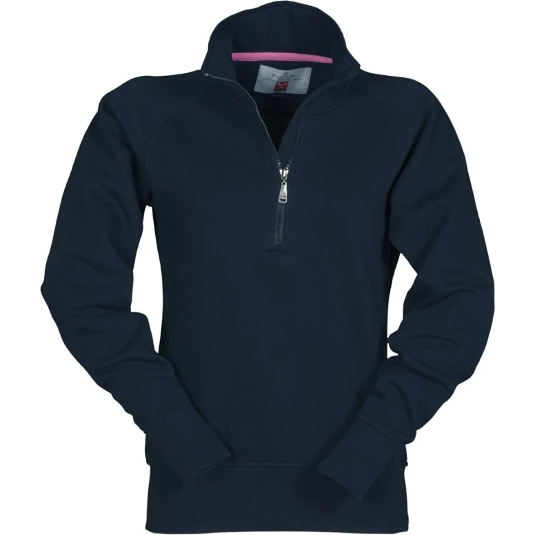 Arbeits-Sweatshirt mit halbem Reißverschluss, verstärkten Ärmeln und Nähten Miami+ Damen - Payper MIAMI LADY+