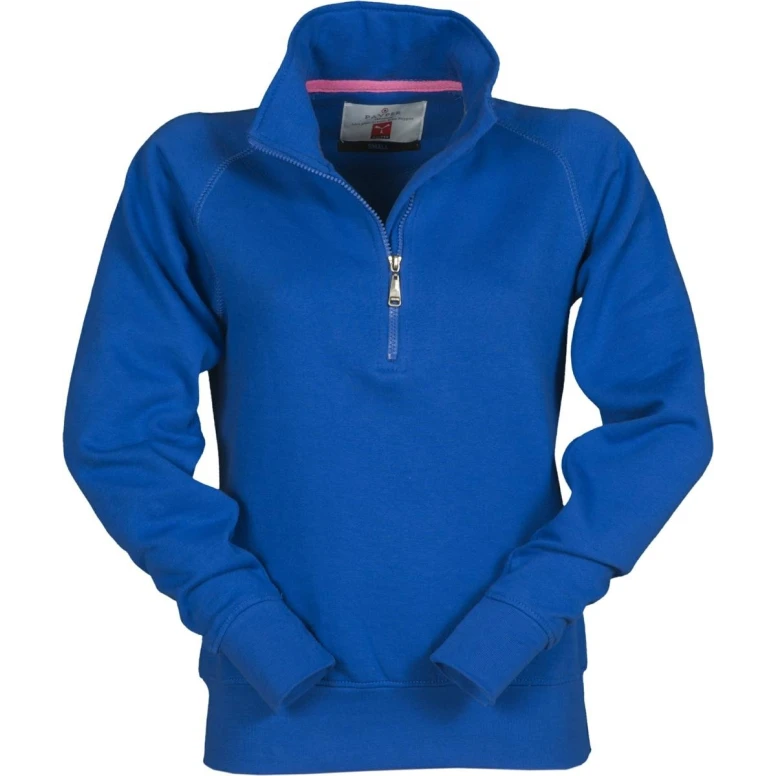 Arbeits-Sweatshirt mit halbem Reißverschluss, verstärkten Ärmeln und Nähten Miami+ Damen - Payper MIAMI LADY+