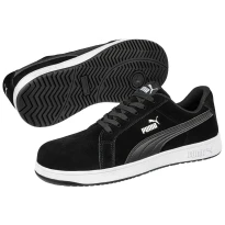 Puma Iconic Suede Black Low S1P FO HRO ESD SRC 640010 Arbeitsschuhe 2