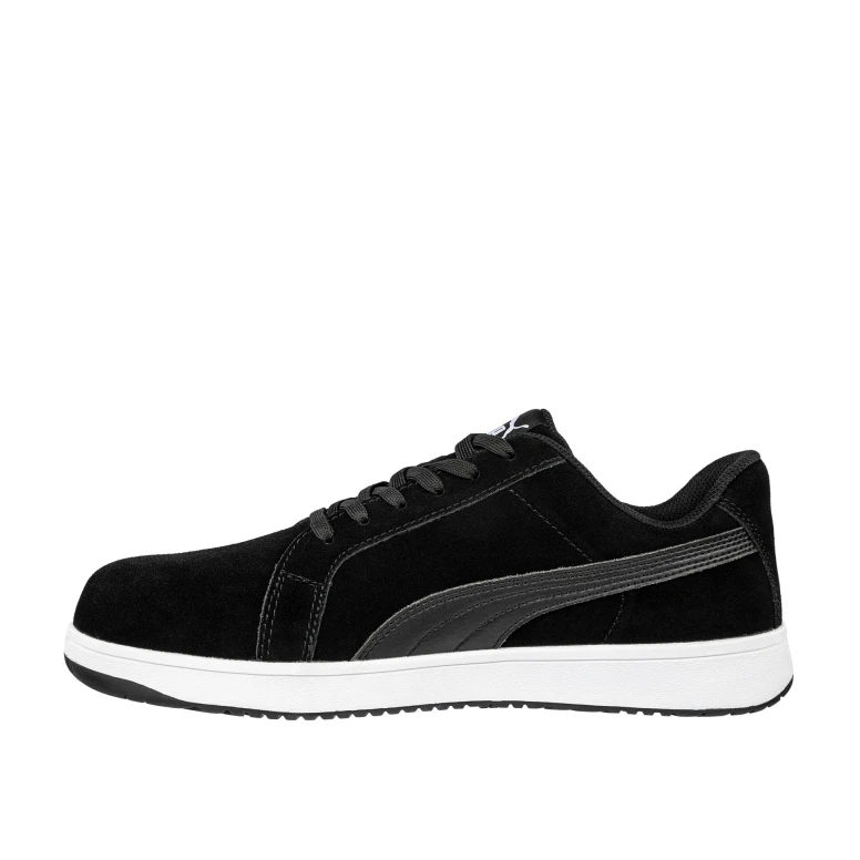 Puma Iconic Suede Black Low S1P FO HRO ESD SRC 640010 Arbeitsschuhe