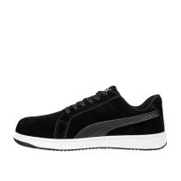 Puma Iconic Suede Black Low S1P FO HRO ESD SRC 640010 Arbeitsschuhe