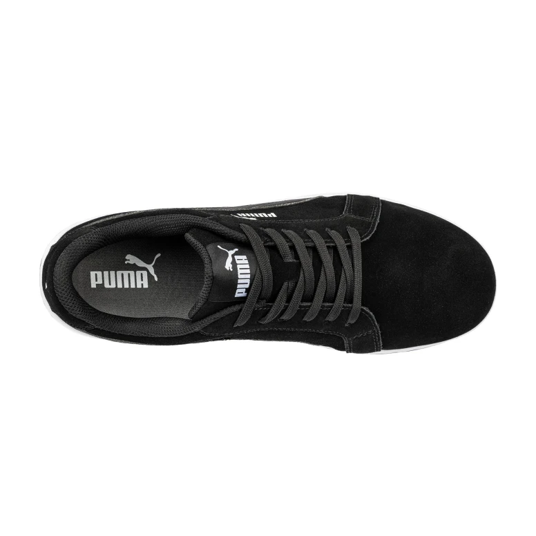 Puma Iconic Suede Black Low S1P FO HRO ESD SRC 640010 Arbeitsschuhe