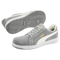Puma Iconic Suede Grey Low S1P FO HRO ESD SRC 640030 Sicherheitsschuhe