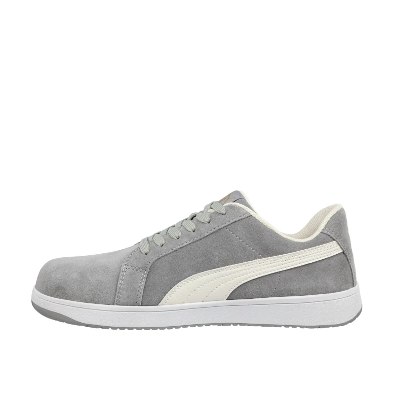 Puma Iconic Suede Grey Low S1P FO HRO ESD SRC 640030 Sicherheitsschuhe
