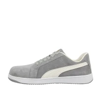 Puma Iconic Suede Grey Low S1P FO HRO ESD SRC 640030 Sicherheitsschuhe